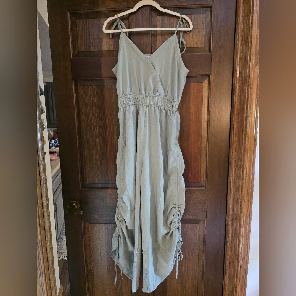 Light Gray Sleeveless Jumpsuit